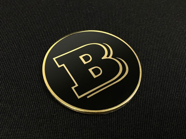 Metal Brabus 53mm Round Emblem Badge Logo for Mercedes W463 G Wagon